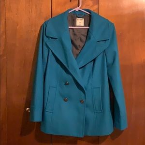 Blue Pea Coat